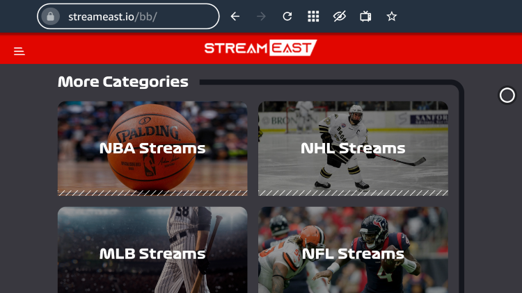 Streameast nfl App